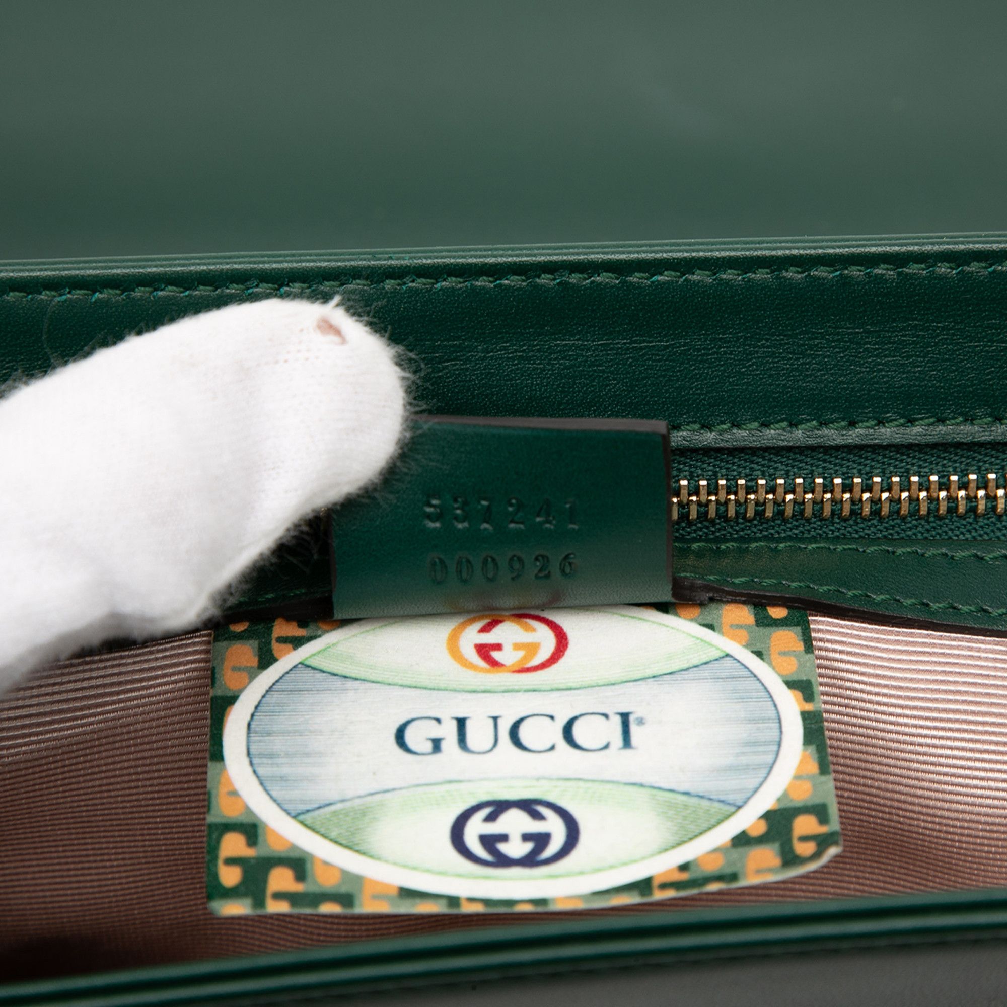 Gucci Gucci Medium Leather Rajah Crossbody Size ONE SIZE - 6 Thumbnail