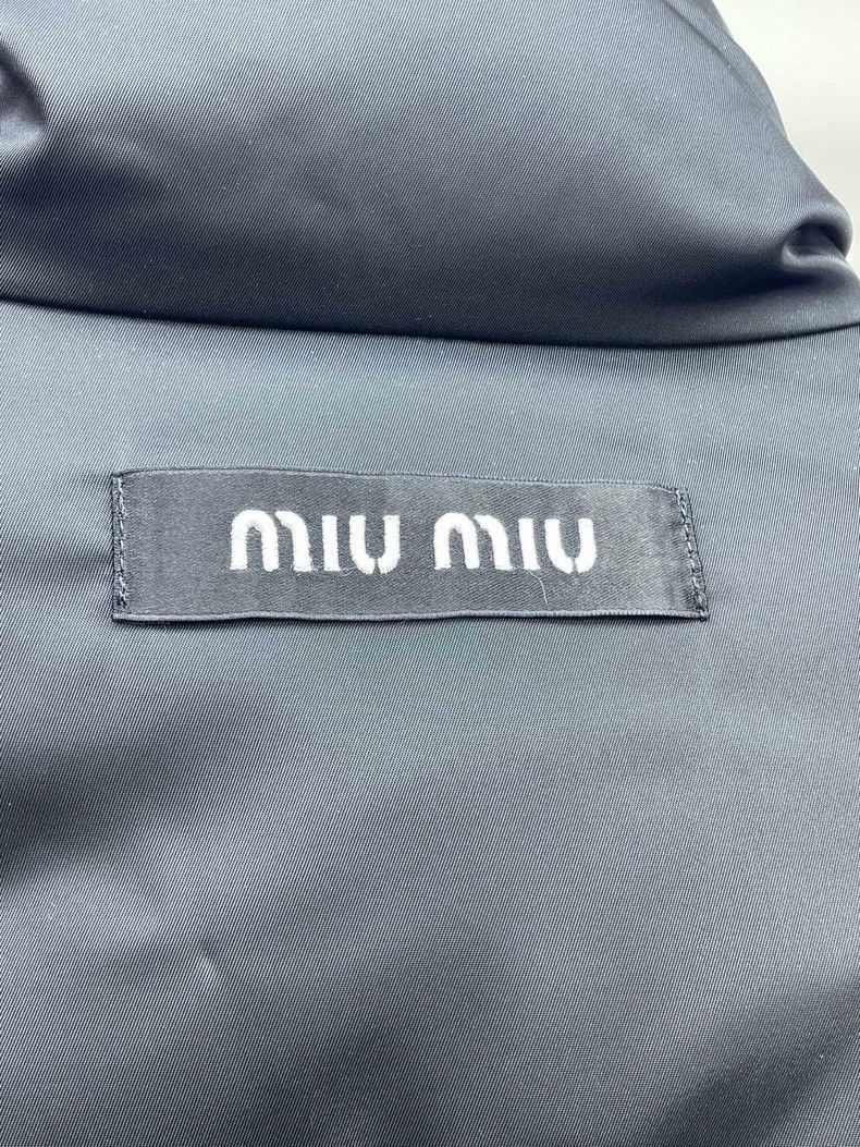 Miu Miu Miu Miu Crystal Shoulder Down Jacket Size US S / EU 44-46 / 1 - 3 Thumbnail