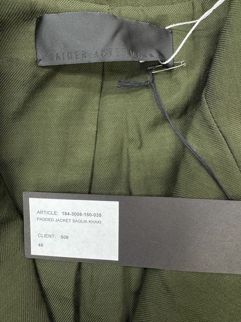 Haider Ackermann HAIDER ACKERMANN Men's Cotton Blazer Size US L / EU 52-54 / 3 - 5 Thumbnail
