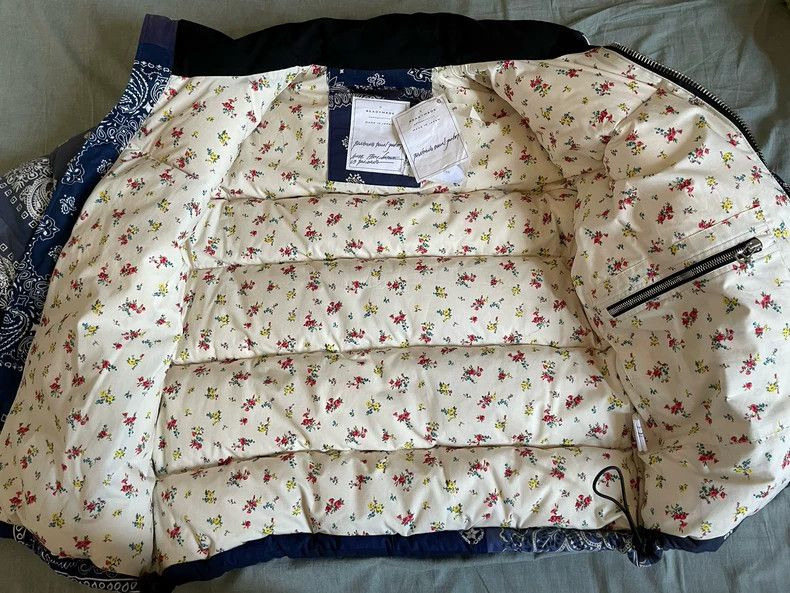 READYMADE Readymade Classic Paisley Down Jacket Size US M / EU 48-50 / 2 - 3 Thumbnail