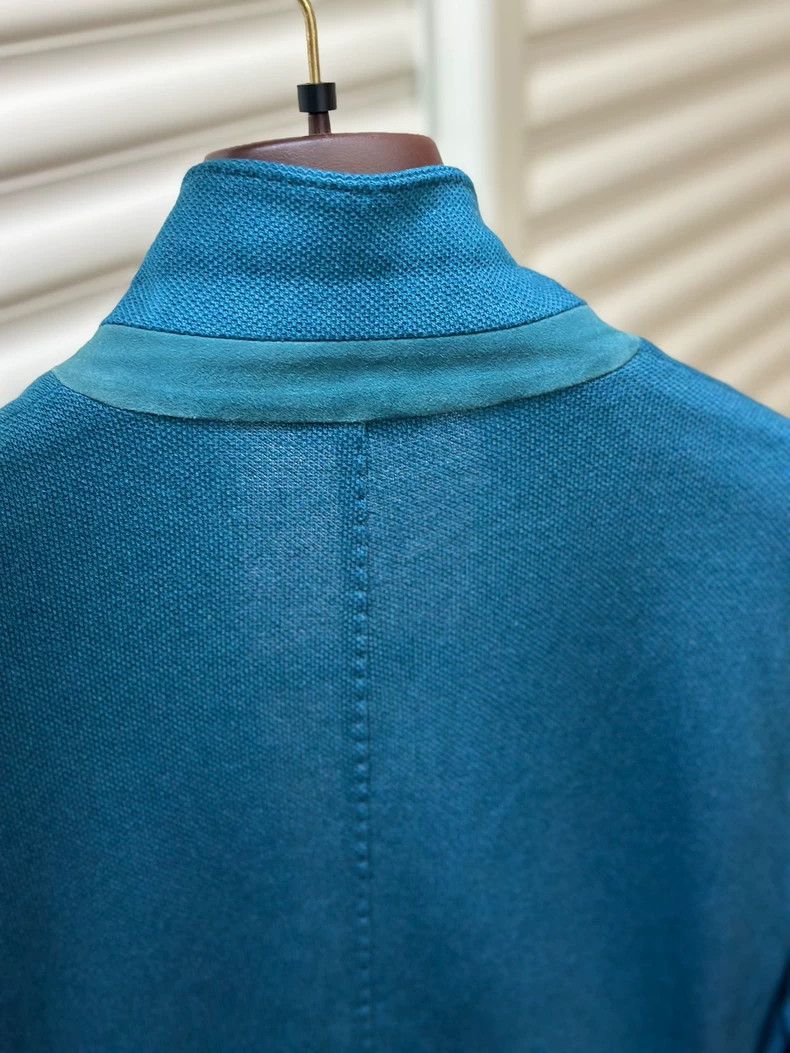 Loro Piana Loro Piana Velvet Knit Jacket Size US XL / EU 56 / 4 - 4 Thumbnail
