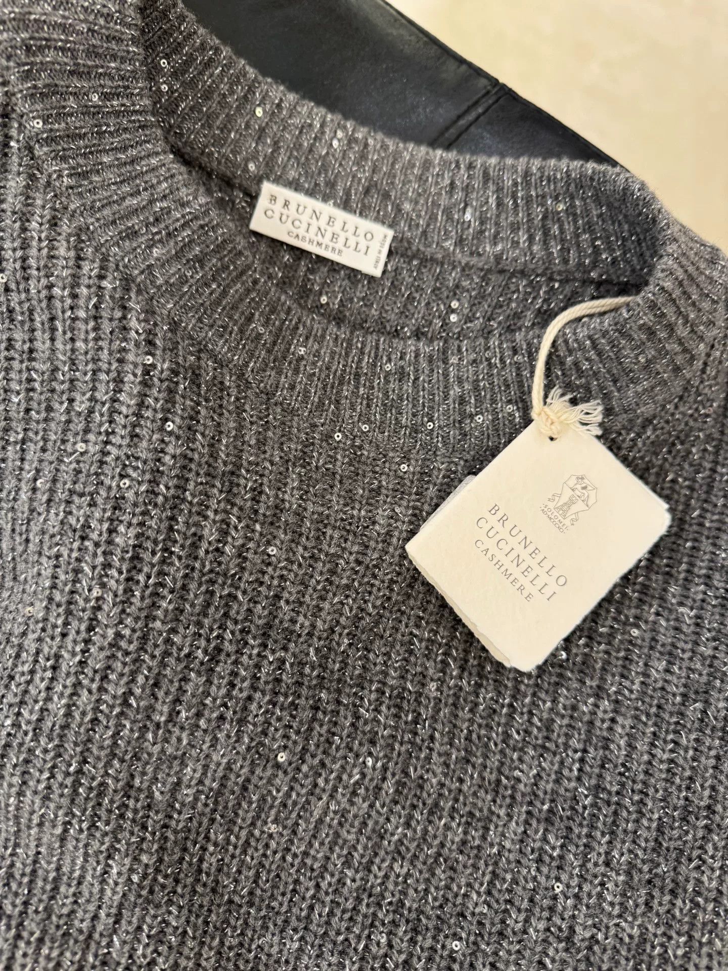 Brunello Cucinelli Brunello Cucinelli Gray Sweater M Size US M / EU 48-50 / 2 - 3 Thumbnail
