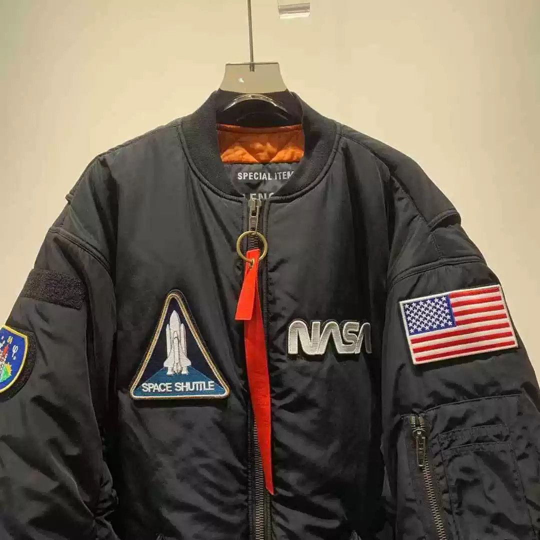 Balenciaga Balenciaga NASA Logo Pilot Jacket Size US XL / EU 56 / 4 - 3 Thumbnail