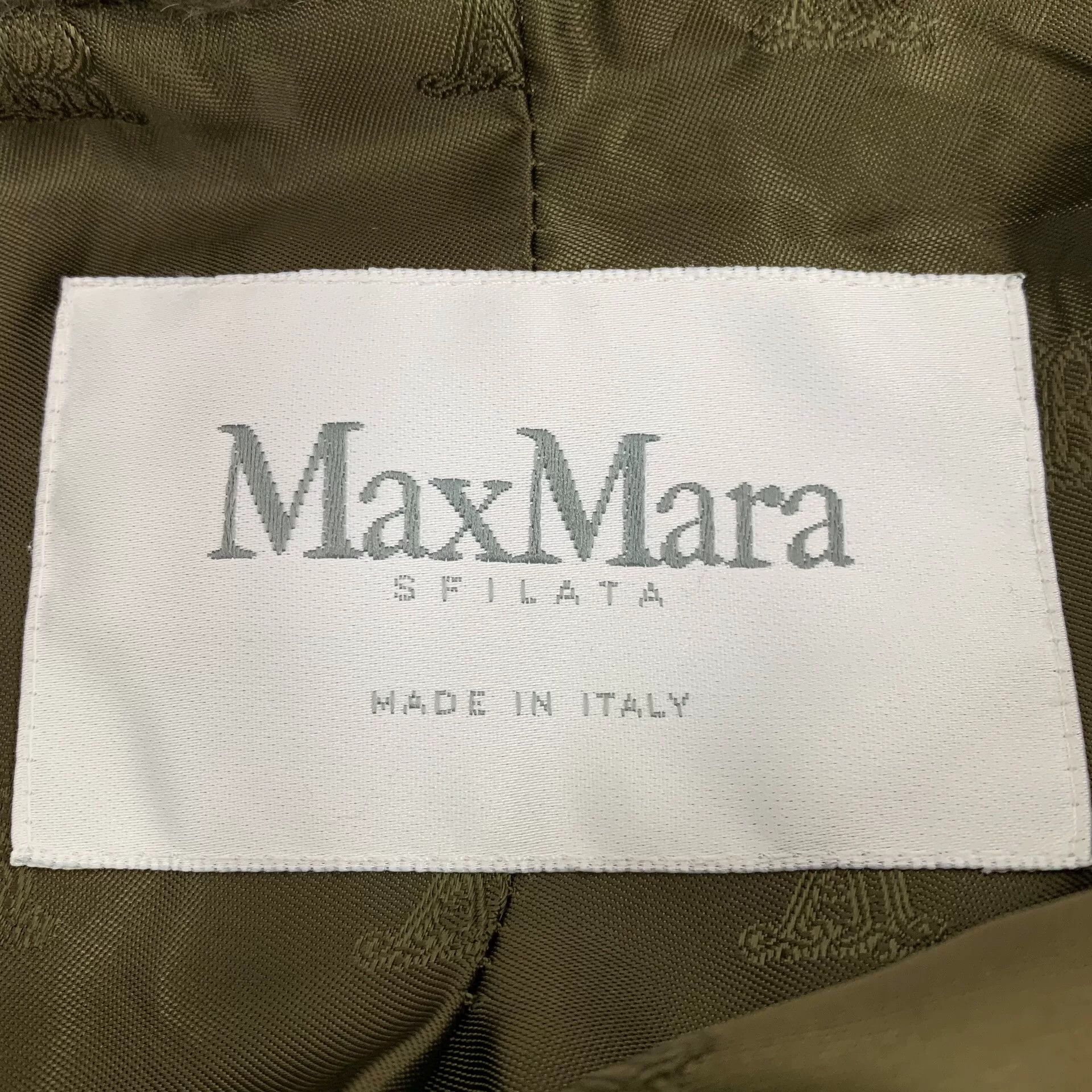 Max Mara maxmara green teddy wool double-breasted coat Size US XS / EU 42 / 0 - 5 Thumbnail