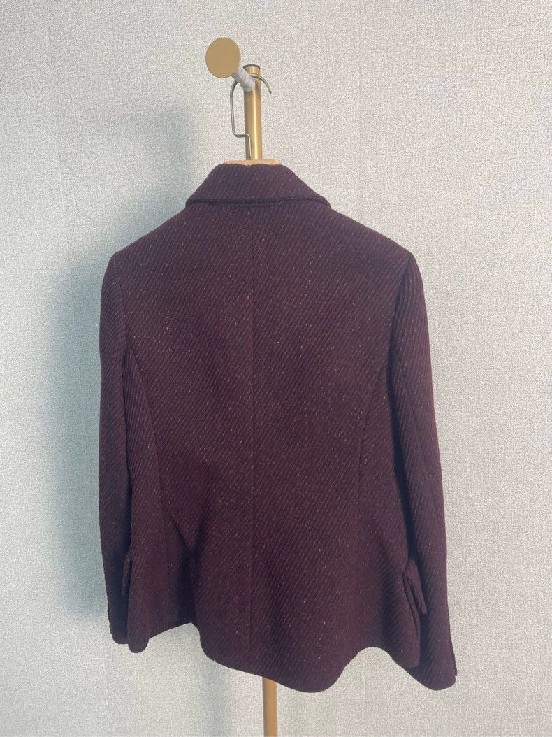 Dior Dior Burgundy Blazer Size 36 Size US S / EU 44-46 / 1 - 2 Thumbnail