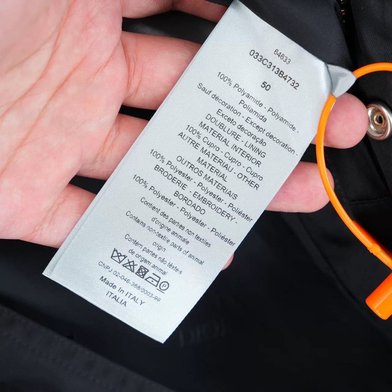 Dior dior nylon parka with embroidered logo Size US L / EU 52-54 / 3 - 6 Thumbnail