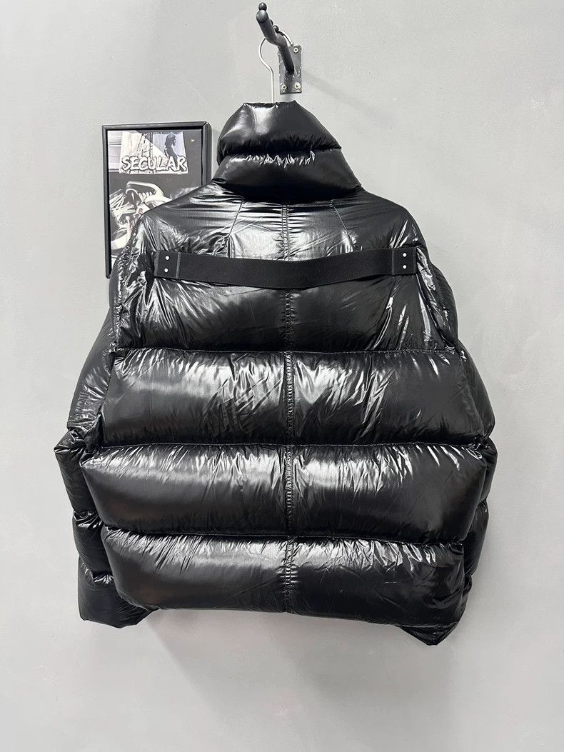 Rick Owens Rick Owens 24FW Shiny Black Down Jacket Size US S / EU 44-46 / 1 - 3 Thumbnail