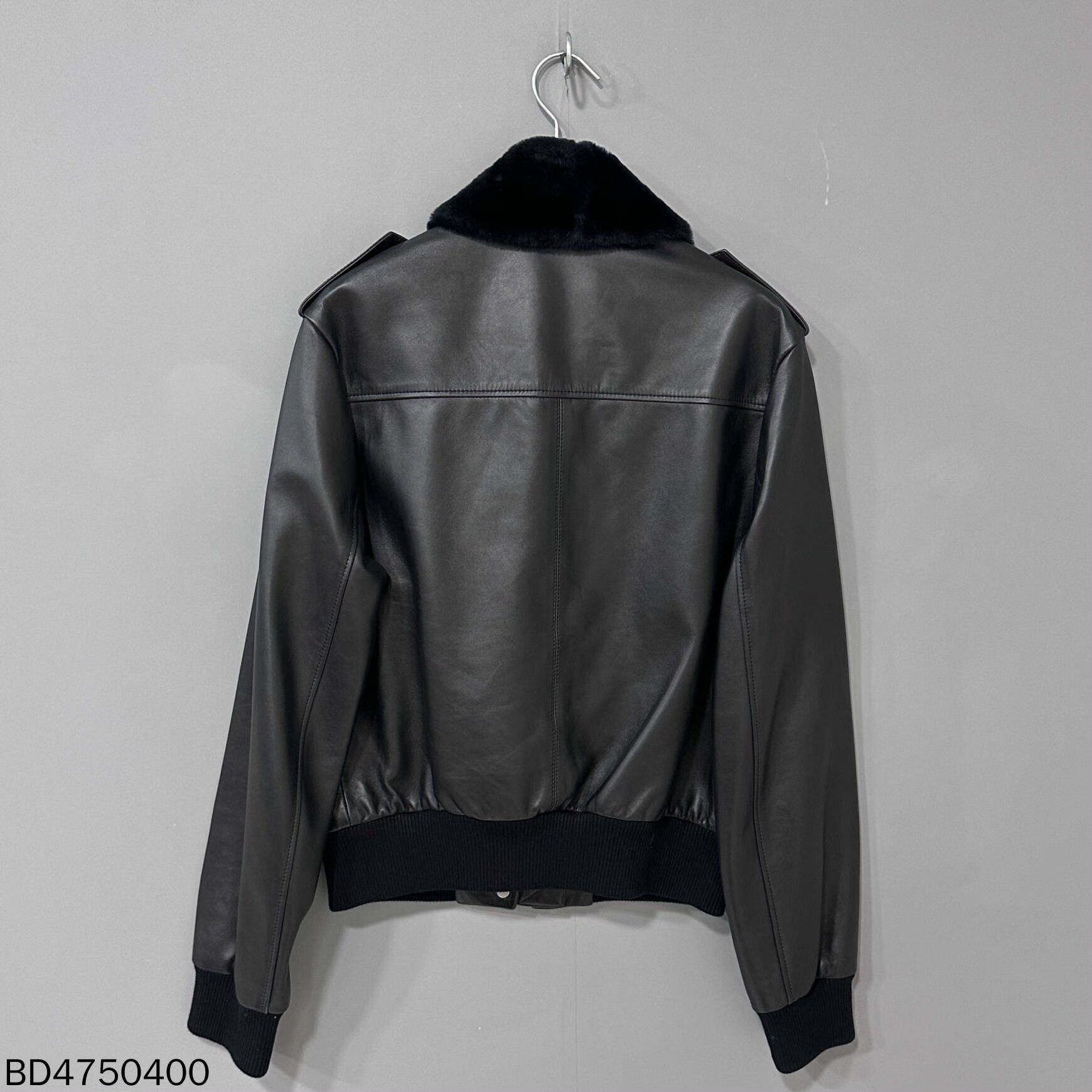 Loewe LOEWE Black Lamb Fur Collar Coat Size US S / EU 44-46 / 1 - 2 Thumbnail