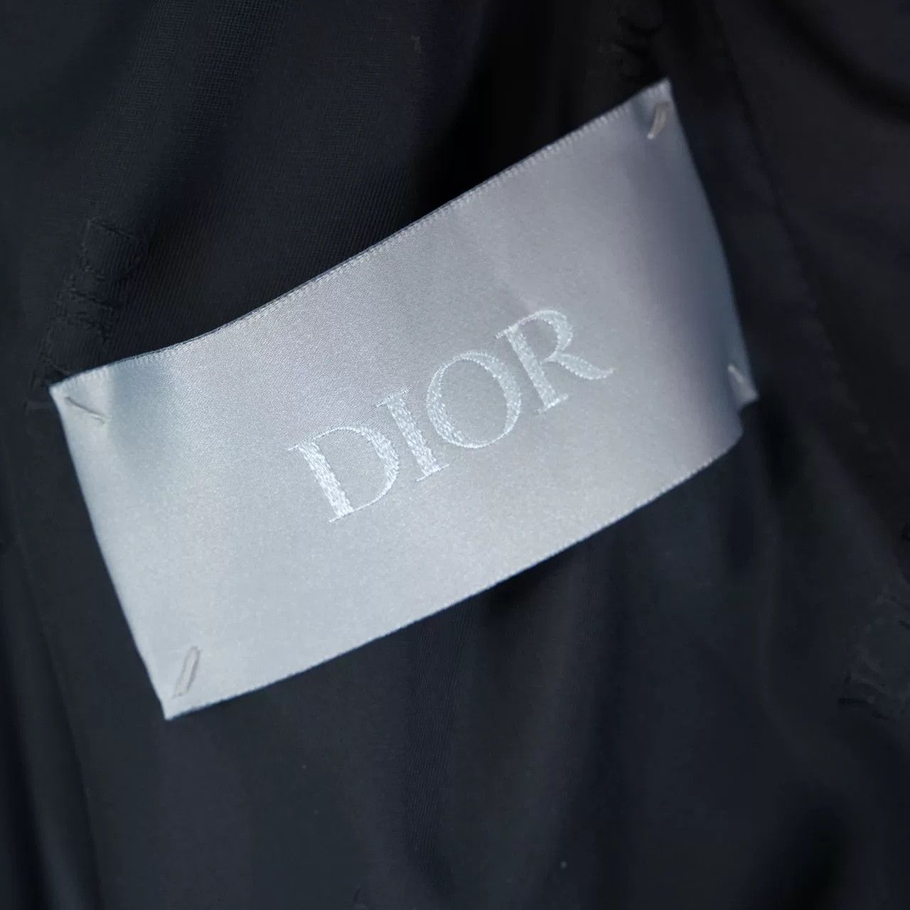 Dior Dior Embroidered Logo Nylon Parka Size US XL / EU 56 / 4 - 4 Thumbnail
