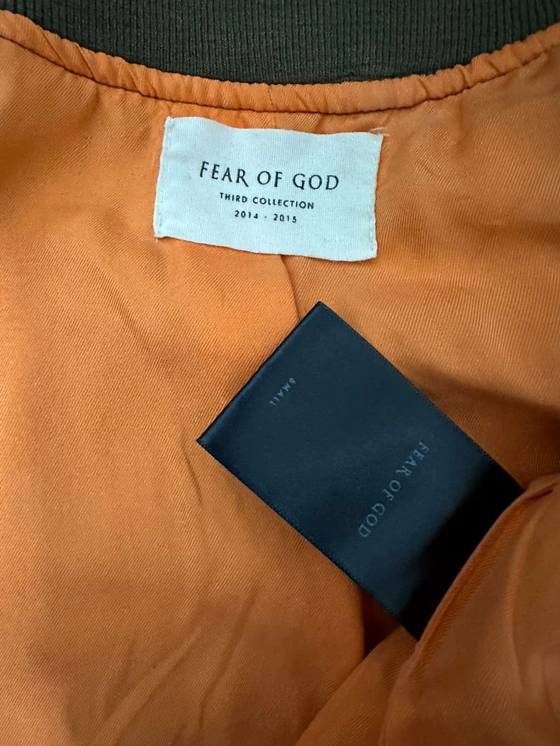 Fear of God Fear of God Third Collection Olive Bomber Size US S / EU 44-46 / 1 - 5 Thumbnail