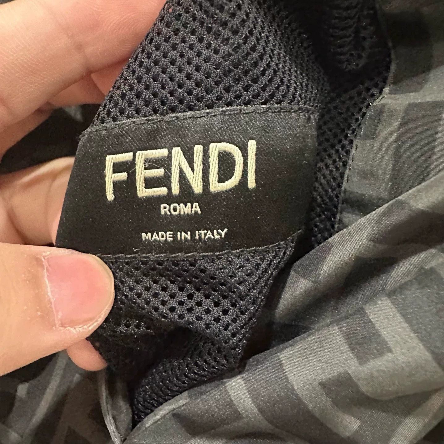 Fendi Fendi Logo Print Reversible Jacket Size US XL / EU 56 / 4 - 6 Thumbnail