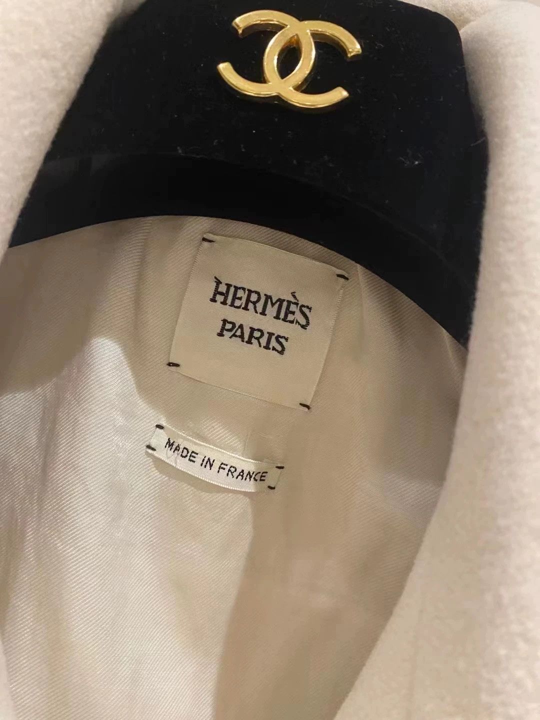 Hermes hermès white cashmere coat size 34 Size US S / EU 44-46 / 1 - 3 Thumbnail
