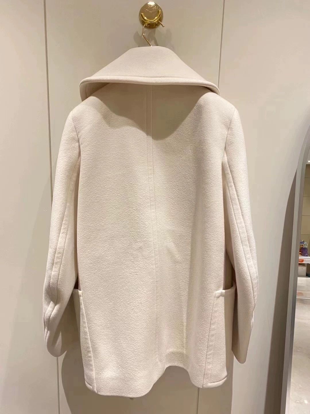 Hermes hermès white cashmere coat size 34 Size US S / EU 44-46 / 1 - 2 Thumbnail