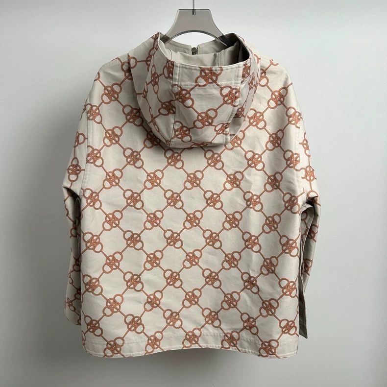Hermes Hermes Printed Lock Totem Trench Coat Size US S / EU 44-46 / 1 - 2 Thumbnail