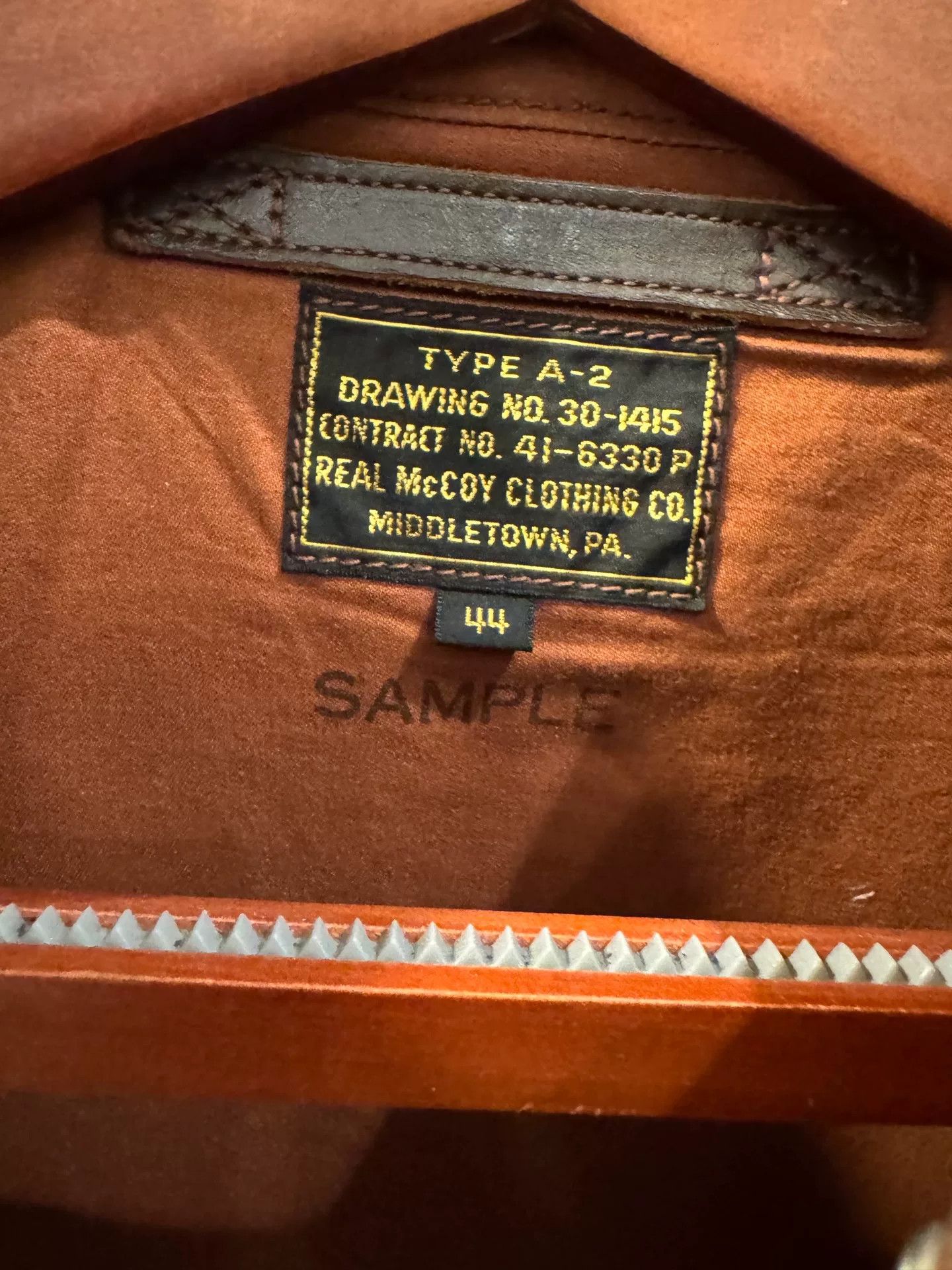 The Real McCoy's The Real McCoy's A2 Horsehide Jacket Size US L / EU 52-54 / 3 - 8 Thumbnail