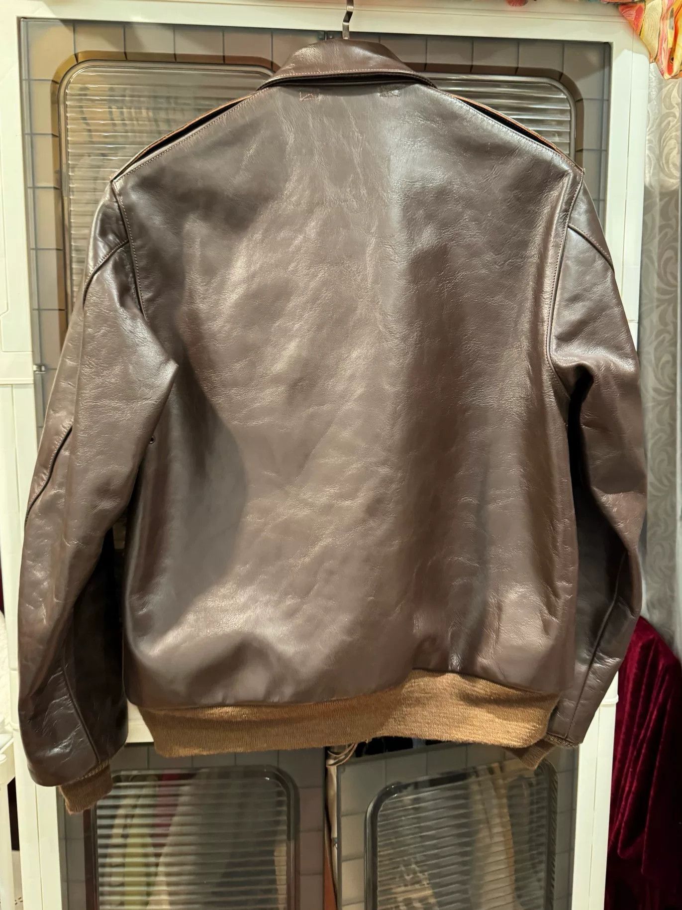 The Real McCoy's The Real McCoy's A2 Horsehide Jacket Size US L / EU 52-54 / 3 - 2 Thumbnail