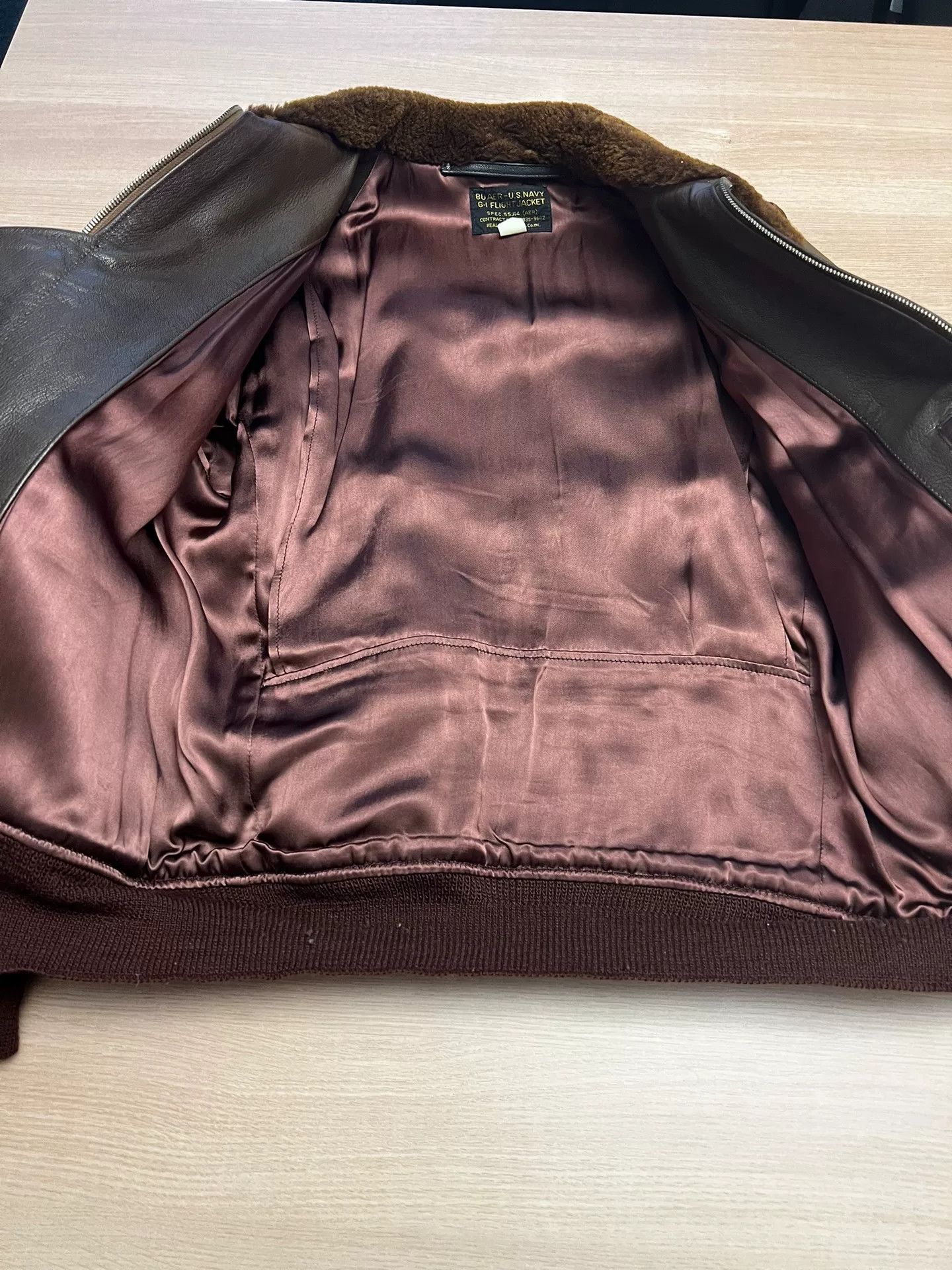 The Real McCoy's the real mccoys flight jacket g1 version Size US L / EU 52-54 / 3 - 4 Thumbnail