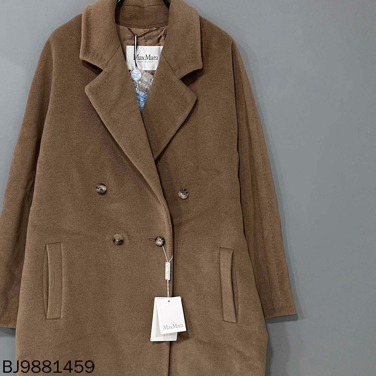 Max Mara camel double-breasted coat by MaxMara Size US L / EU 52-54 / 3 - 2 Thumbnail