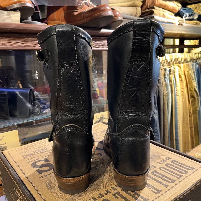 RRL Ralph Lauren RRL Engineer Boots 8.5D Black Size US 8.5 / EU 41-42 - 3 Thumbnail