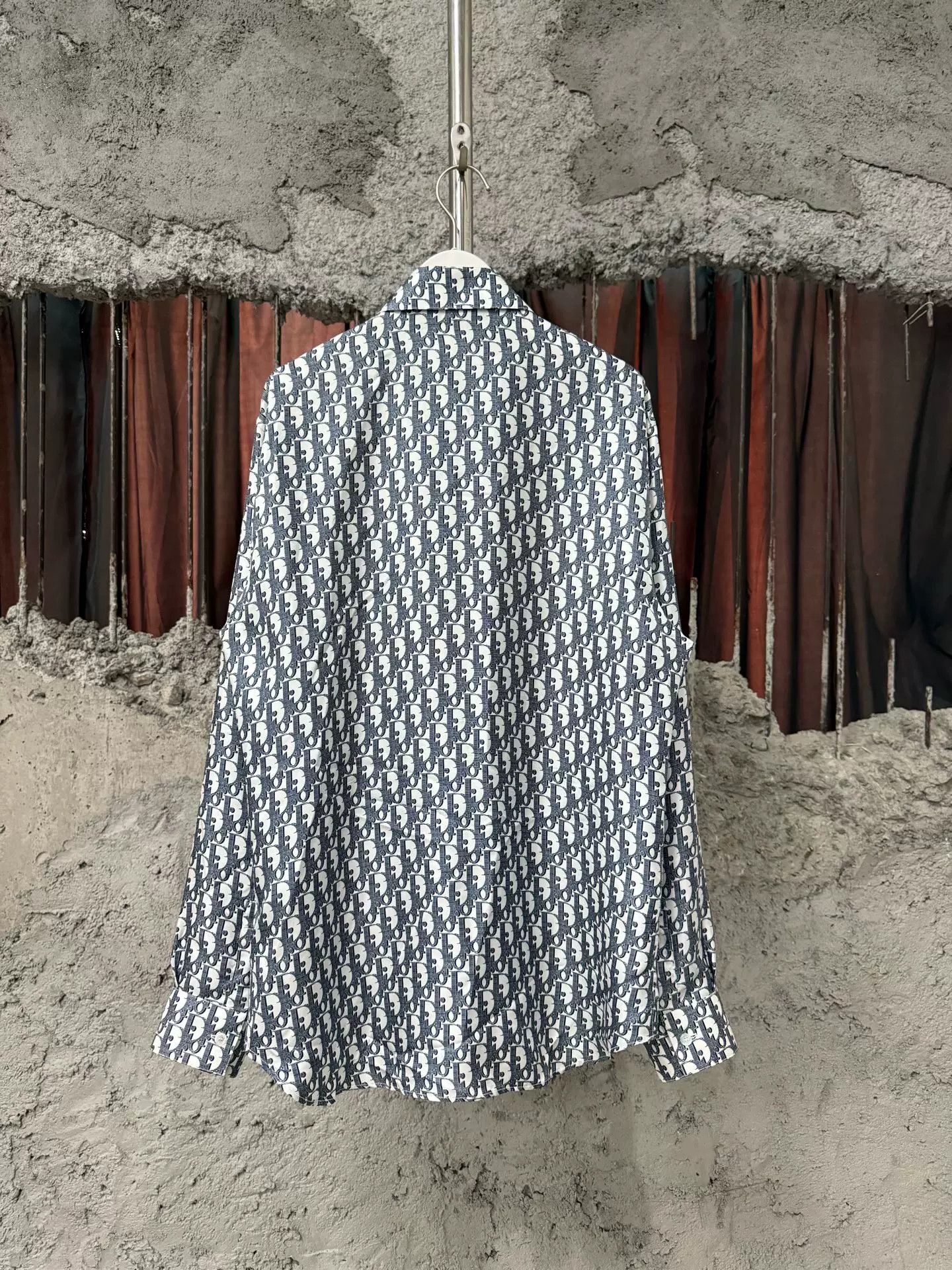 Dior Dior Silk Printed Long Sleeve Shirt Size US M / EU 48-50 / 2 - 2 Thumbnail