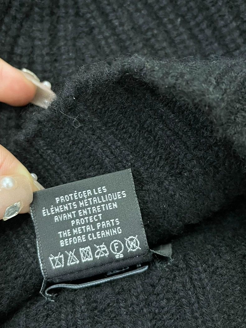Chanel Chanel Black CC Crystal Bow Knit Hat Size ONE SIZE - 5 Thumbnail