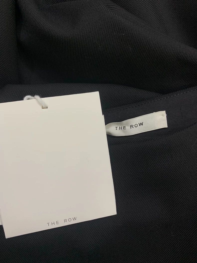The Row The Row Black Wool Split Hem Skirt Size US 36 / EU 52 - 4 Thumbnail