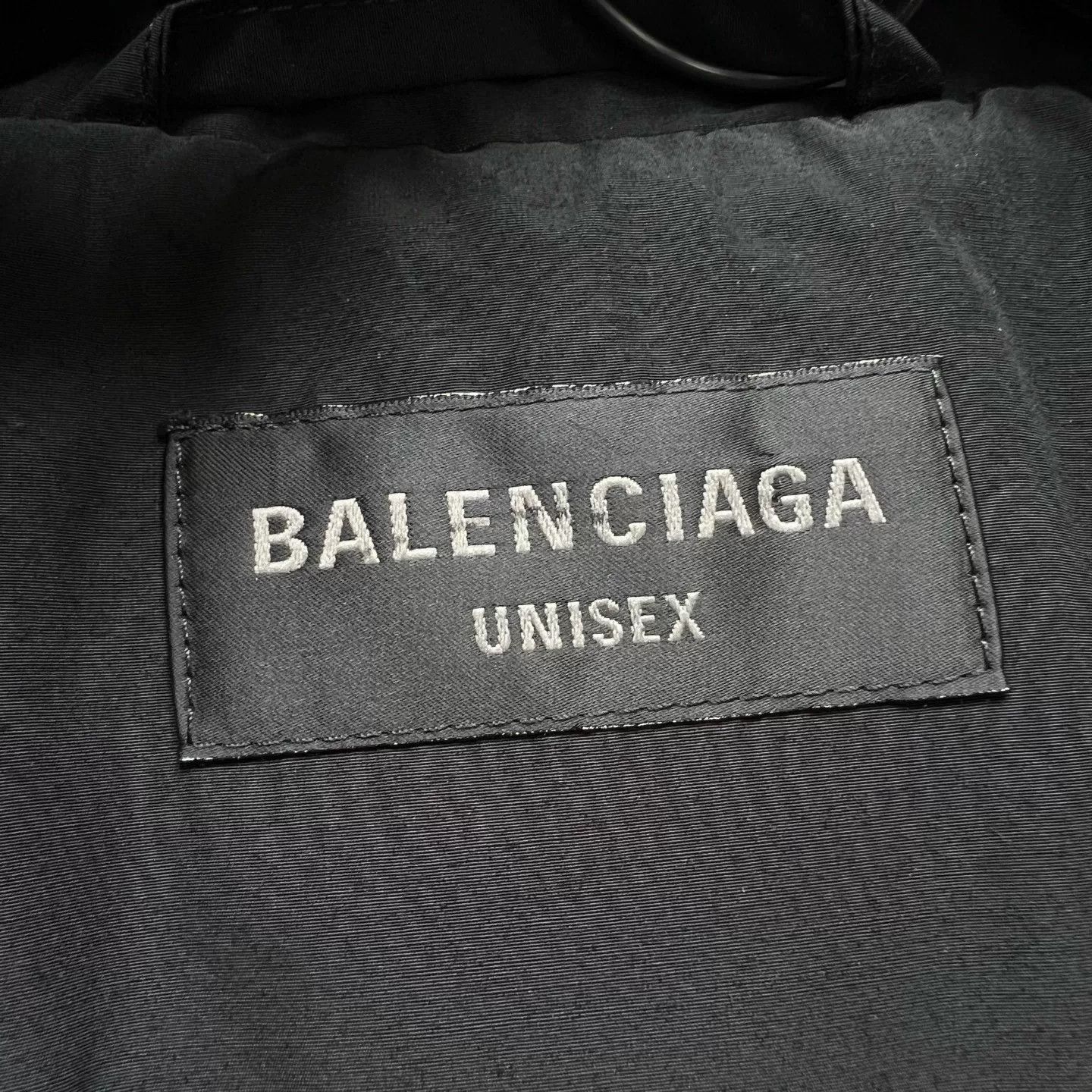 Balenciaga Balenciaga Black Coach Jacket with Logo Size US M / EU 48-50 / 2 - 3 Thumbnail
