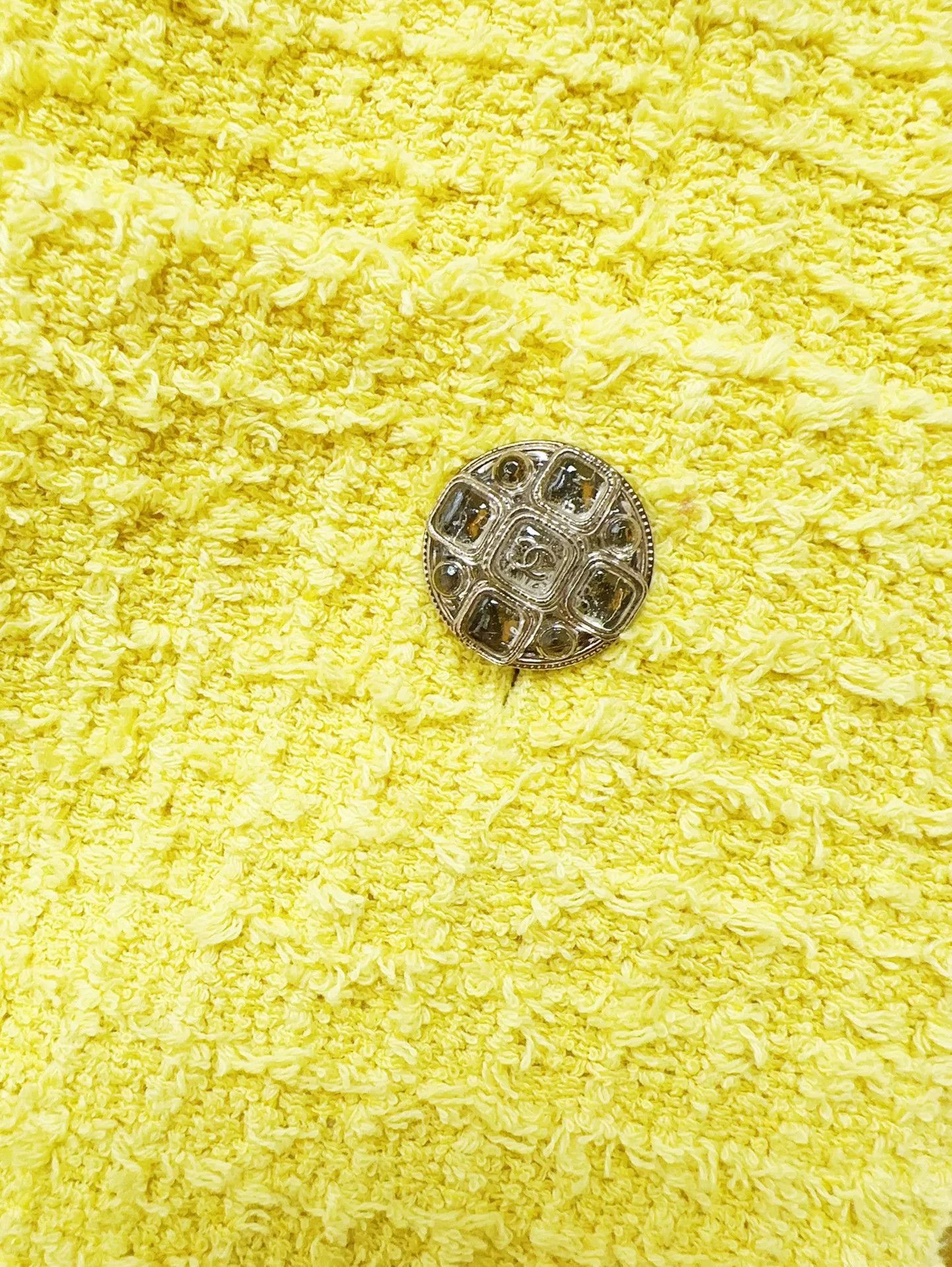 Chanel Chanel 22S Yellow Woven Mini Skirt Size US 36 / EU 52 - 5 Thumbnail