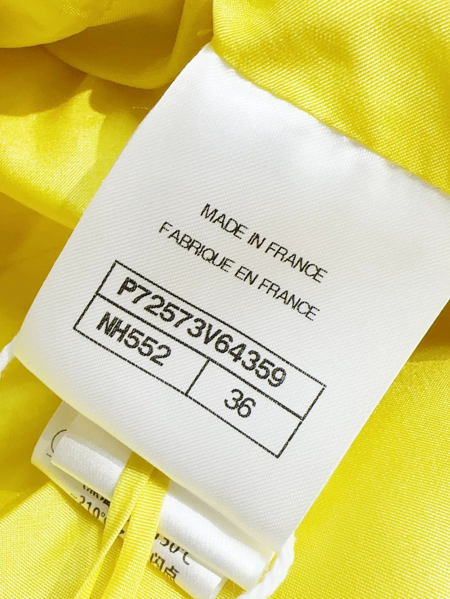 Chanel Chanel 22S Yellow Woven Mini Skirt Size US 36 / EU 52 - 7 Thumbnail