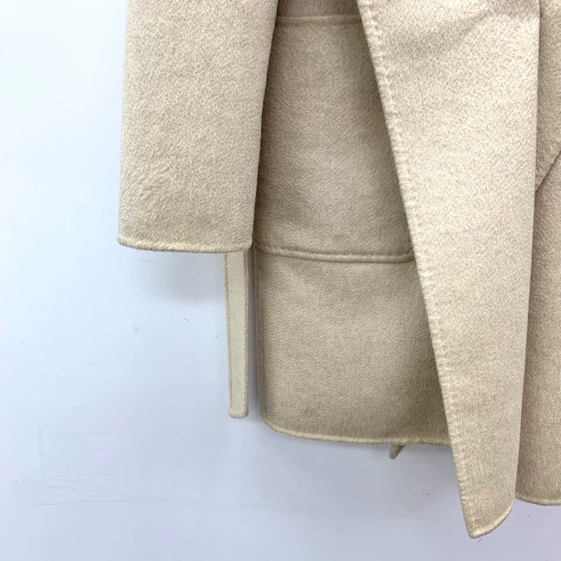Max Mara maxmara khaki cashmere hooded coat Size US XS / EU 42 / 0 - 4 Thumbnail