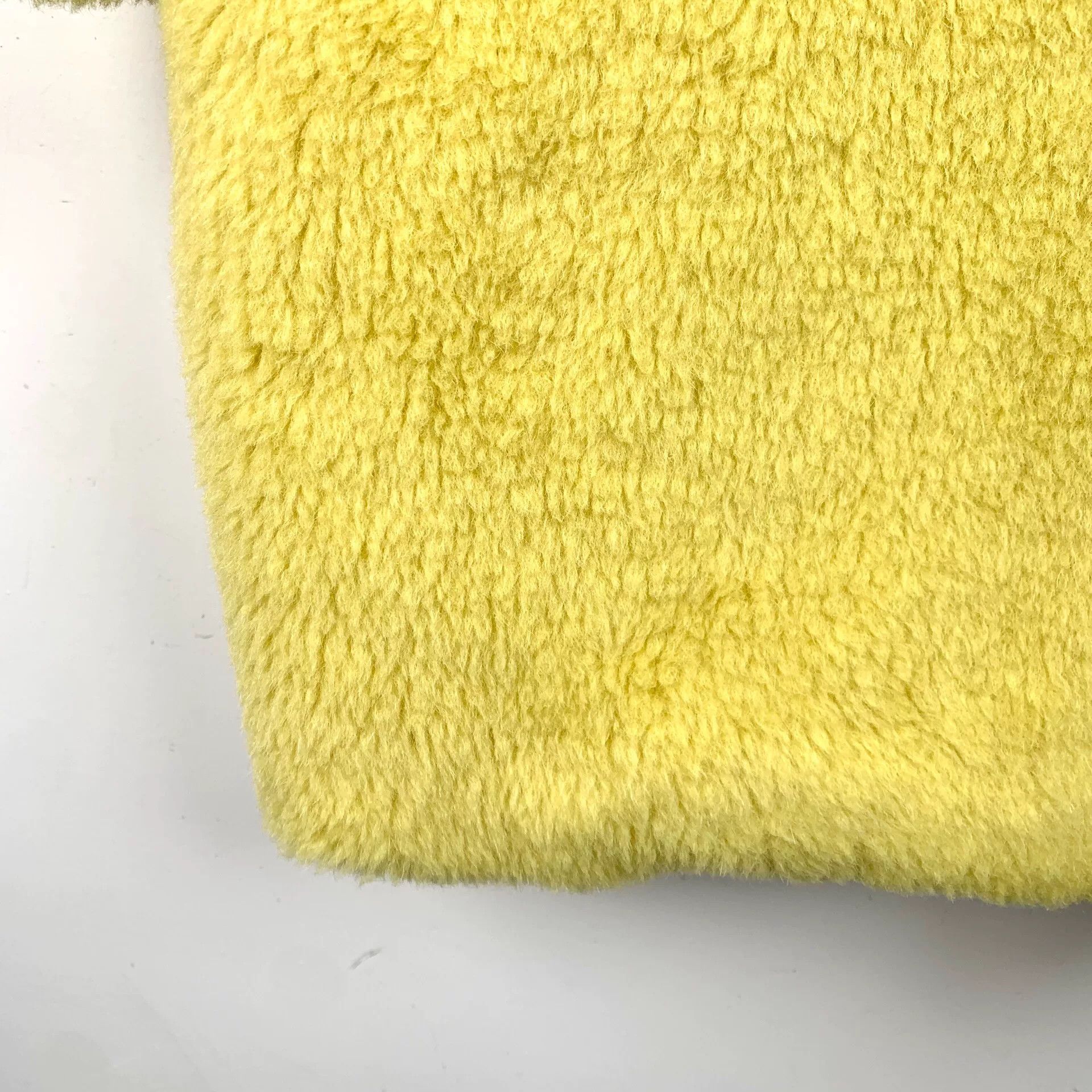 Max Mara maxmara teddy double-breasted coat in yellow Size US M / EU 48-50 / 2 - 4 Thumbnail