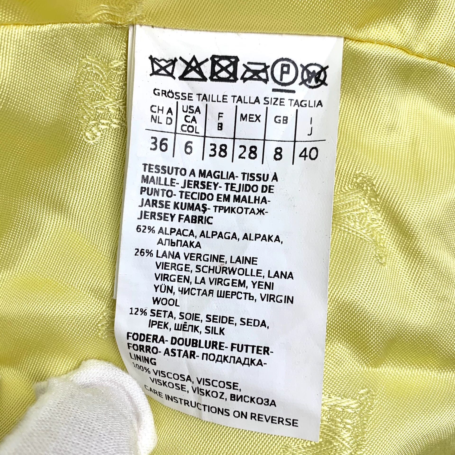 Max Mara maxmara teddy double-breasted coat in yellow Size US M / EU 48-50 / 2 - 6 Thumbnail