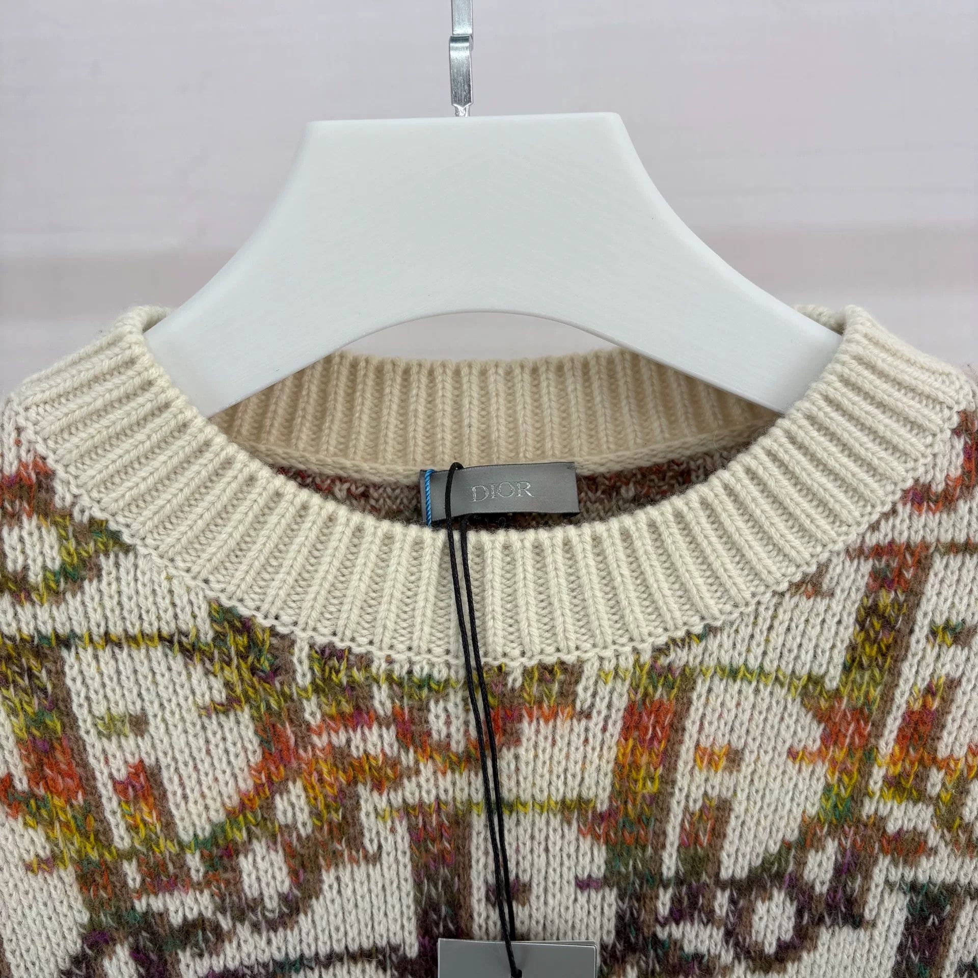 Dior dior logo wool knit sweater size s Size US S / EU 44-46 / 1 - 3 Thumbnail