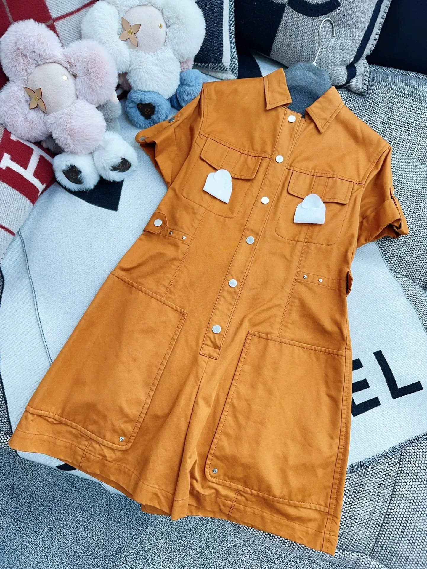 Hermes Hermes Spring Summer Cargo Jumpsuit Size US 36 / EU 52 - 3 Thumbnail