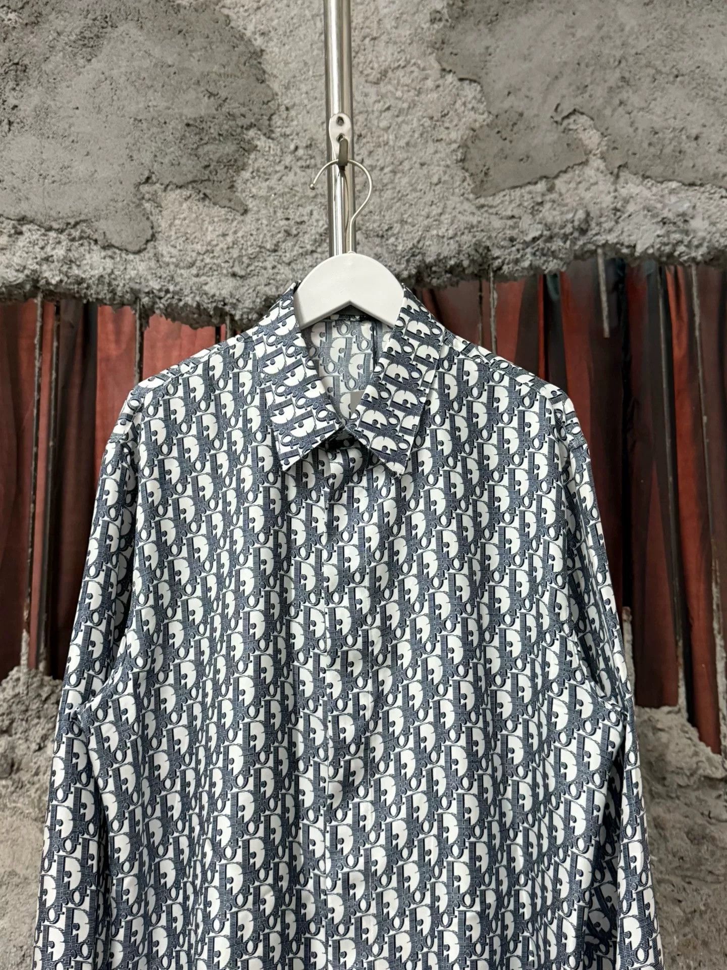 Dior Dior Silk Printed Button Up Shirt Size US XL / EU 56 / 4 - 3 Thumbnail