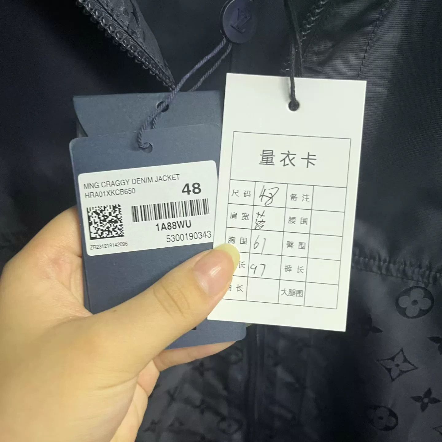 Louis Vuitton Louis Vuitton Blue Monogram Hooded Trench Size US S / EU 44-46 / 1 - 4 Thumbnail