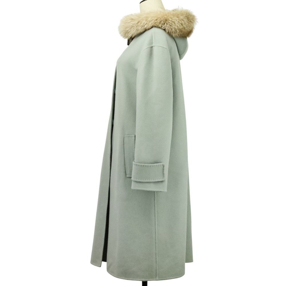 Other Other FOXEY Blue Moon Cashmere Fox Fur Coat Natural Material Outerwear 38755 DUTY FREE for USA Size ONE SIZE - 4 Thumbnail