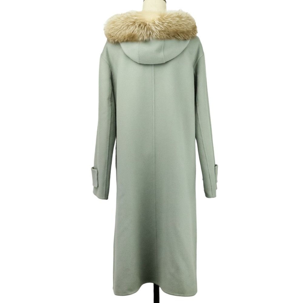 Other Other FOXEY Blue Moon Cashmere Fox Fur Coat Natural Material Outerwear 38755 DUTY FREE for USA Size ONE SIZE - 5 Thumbnail