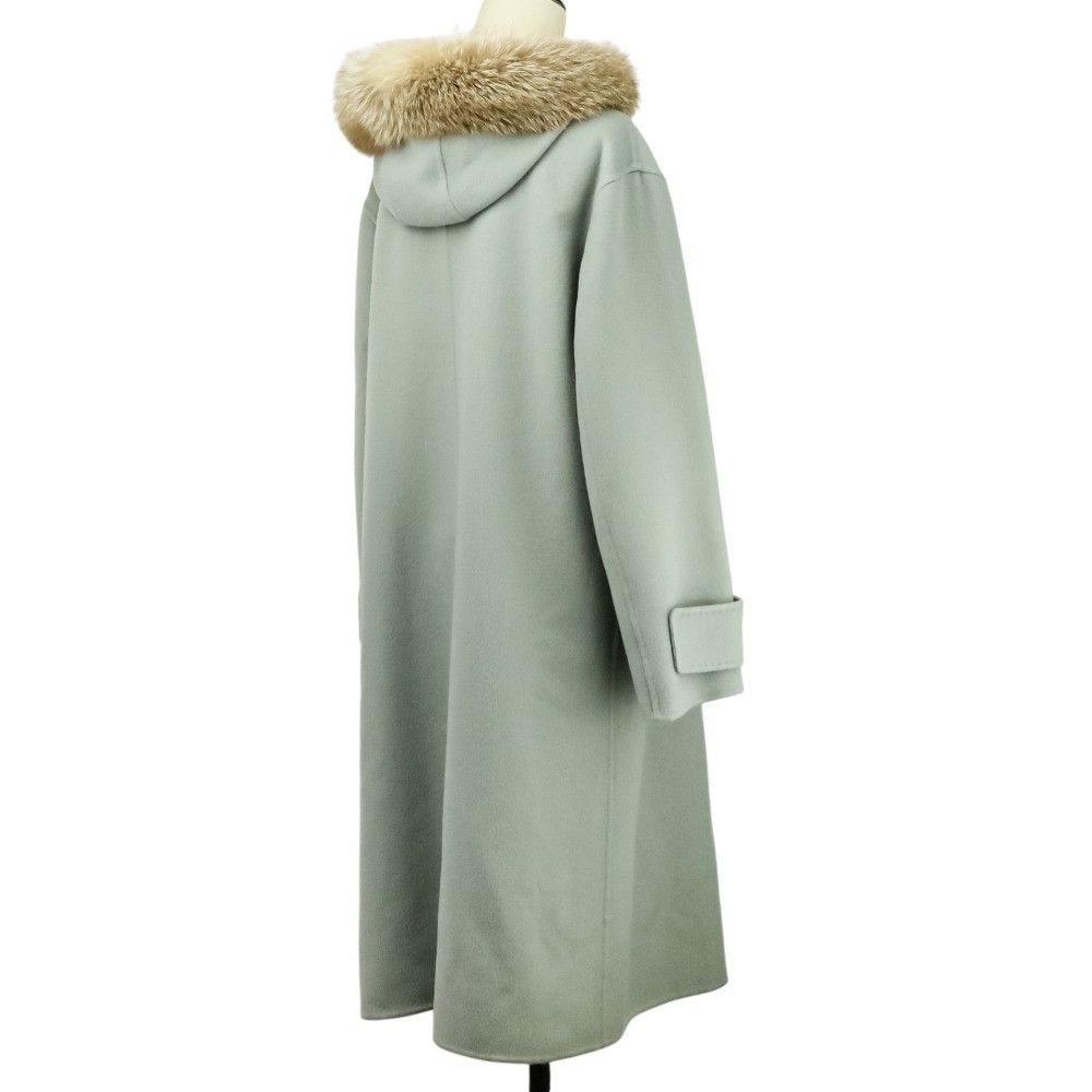 Other Other FOXEY Blue Moon Cashmere Fox Fur Coat Natural Material Outerwear 38755 DUTY FREE for USA Size ONE SIZE - 6 Thumbnail