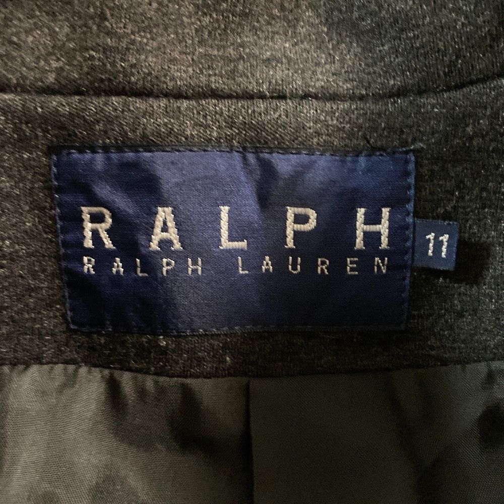 Ralph Lauren Ralph Lauren Ralph Lauren Wool Tailored Coat Leather Outerwear DUTY FREE for USA Size ONE SIZE - 5 Thumbnail