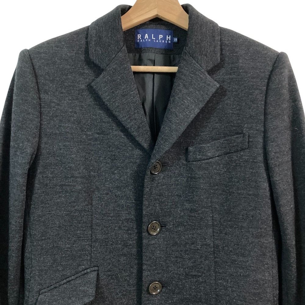 Ralph Lauren Ralph Lauren Ralph Lauren Wool Tailored Coat Leather Outerwear DUTY FREE for USA Size ONE SIZE - 3 Thumbnail