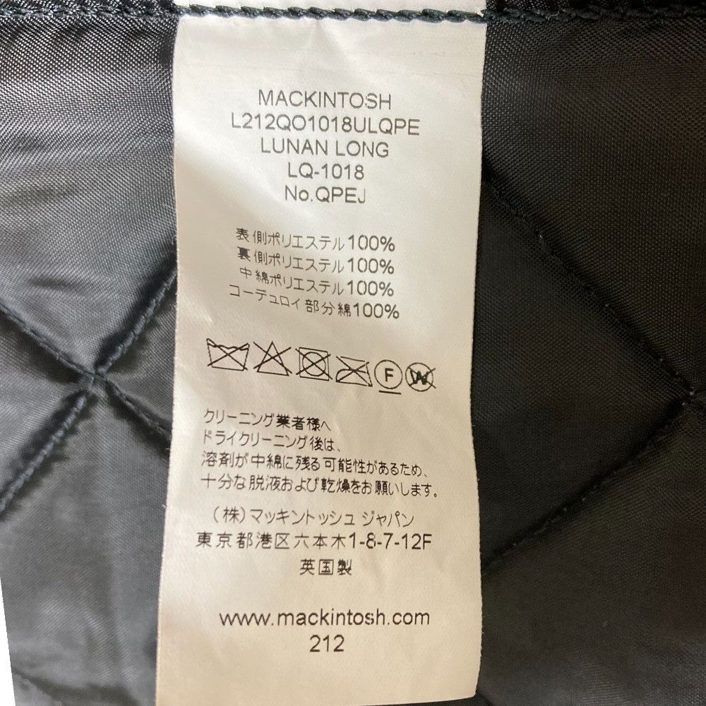 Other Other Mackintosh LUNAN LONG Quilted Coat Others Outerwear L212QO1018ULQPE DUTY FREE for USA Size ONE SIZE - 8 Thumbnail