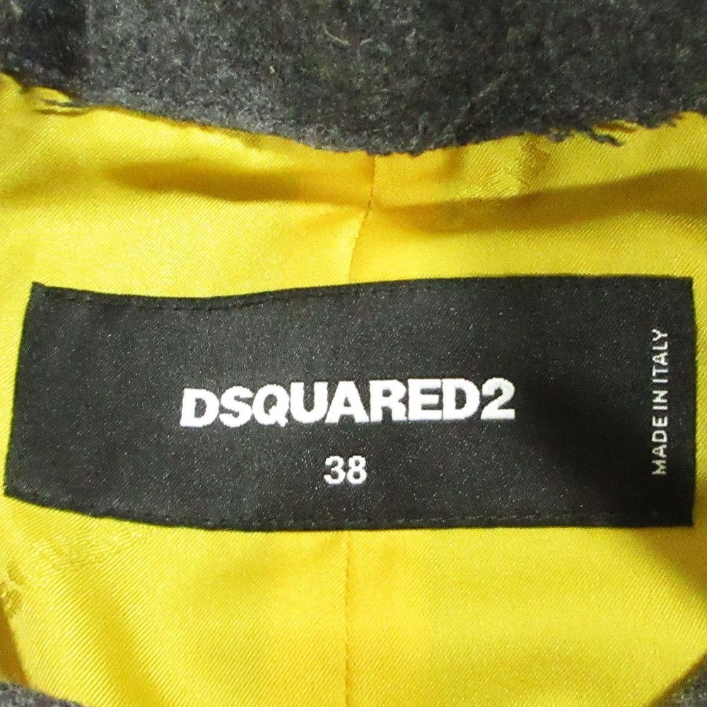 Other Other Dsquared2 Cutoff Wool Riders Coat Others Outerwear DUTY FREE for USA Size ONE SIZE - 9 Thumbnail
