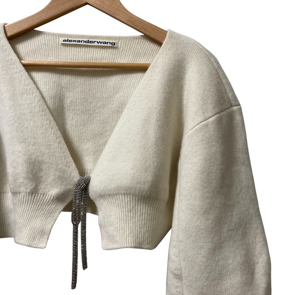 Other Other Alexander Wang Cashmere Blend Cropped Knit Cardigan Others Tops DUTY FREE for USA Size ONE SIZE - 2 Thumbnail