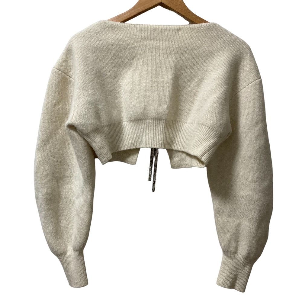 Other Other Alexander Wang Cashmere Blend Cropped Knit Cardigan Others Tops DUTY FREE for USA Size ONE SIZE - 4 Thumbnail