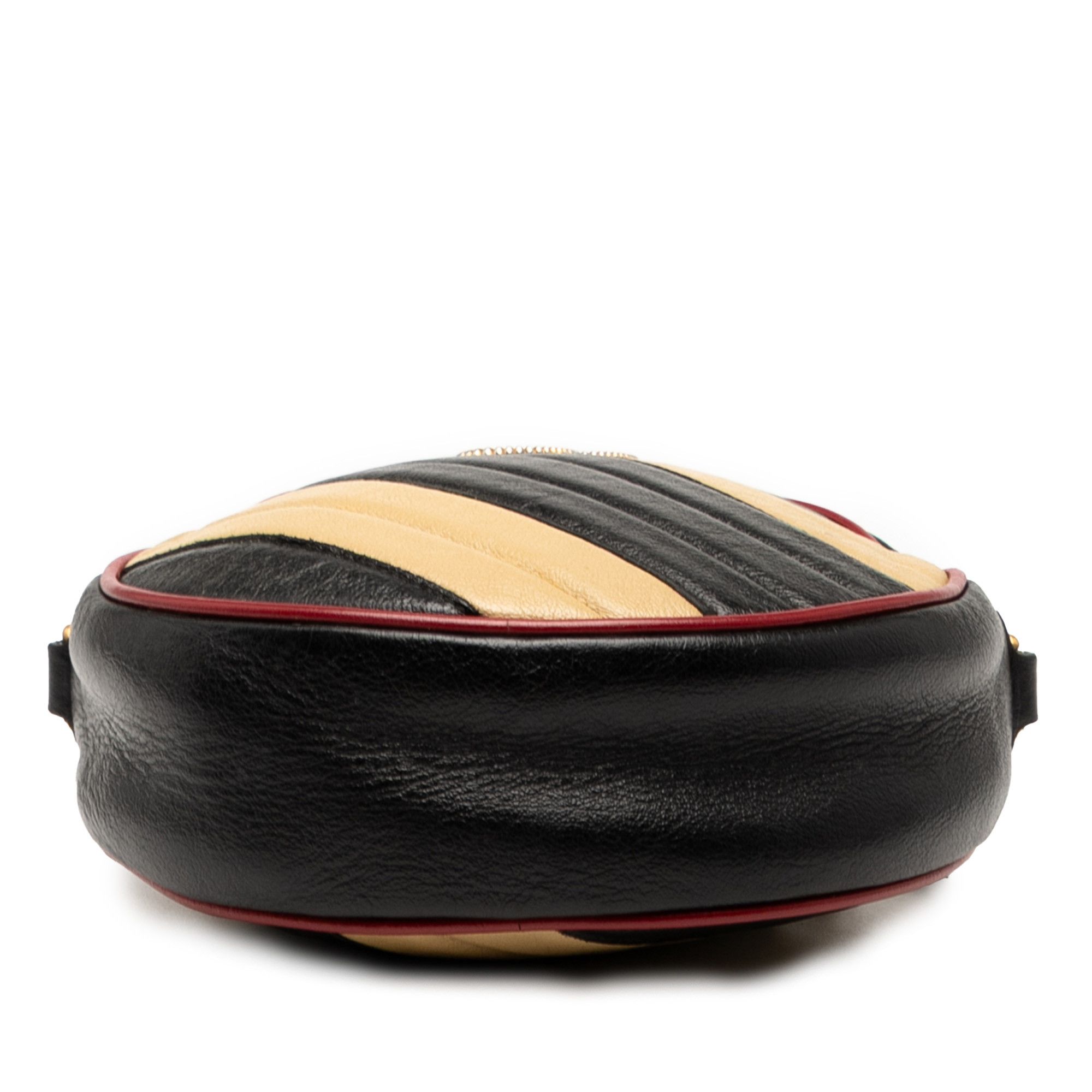 Gucci Gucci Mini GG Marmont Matelasse Leather Torchon Round Crossbody Size ONE SIZE - 3 Thumbnail