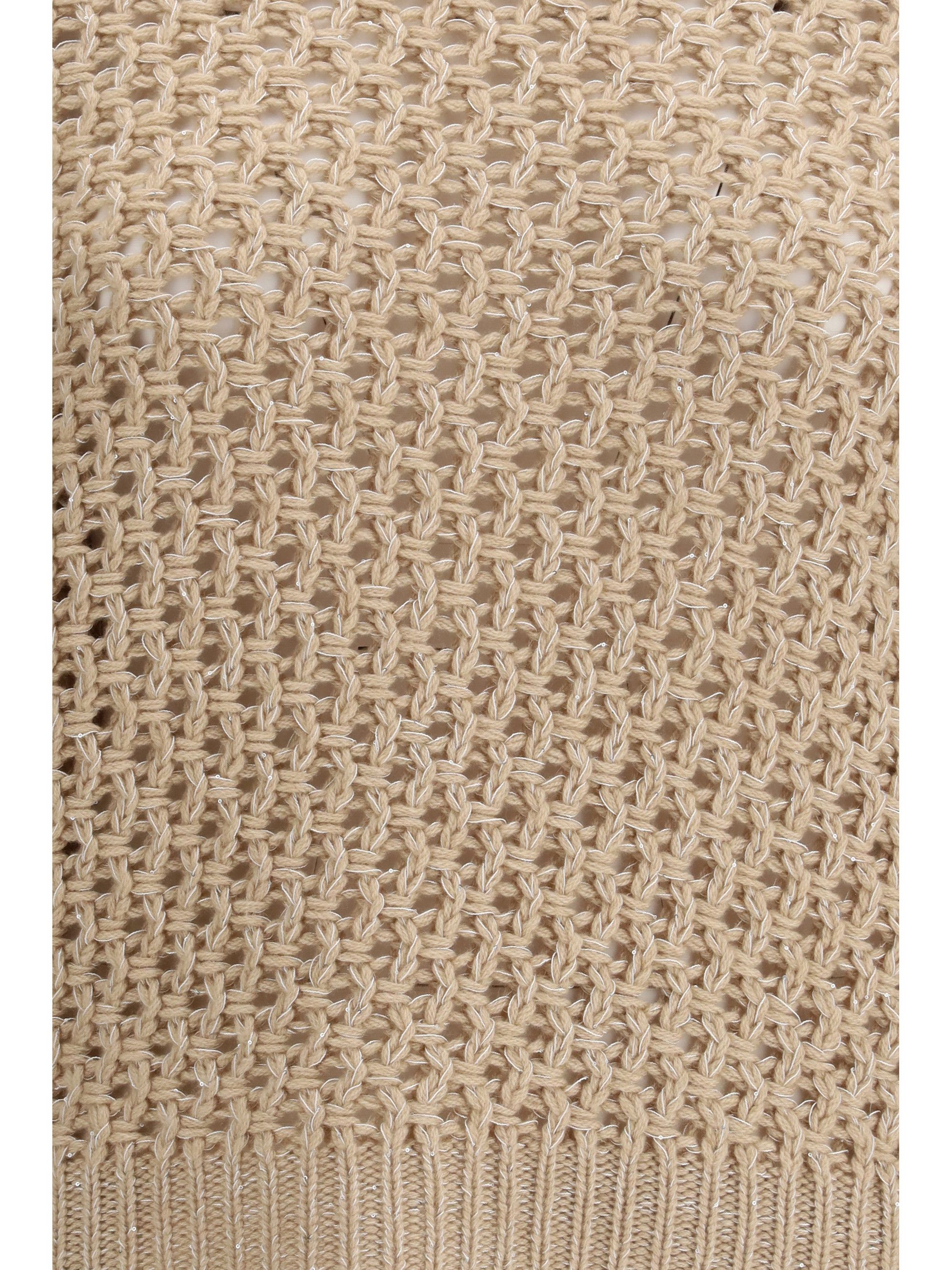 Fabiana Filippi Jumper crafted from Platinum yarn with micro sequins Size M / US 6-8 / IT 42-44 - 3 Thumbnail