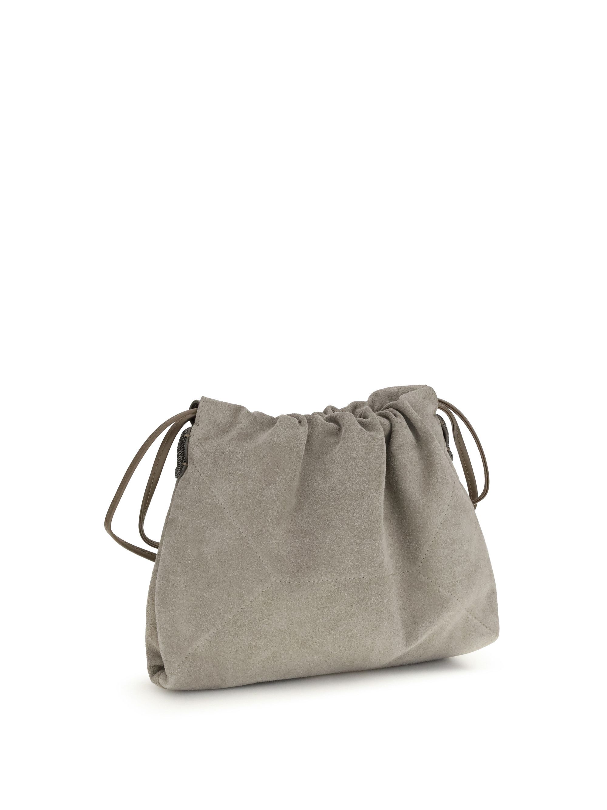 Brunello Cucinelli Suede Pouch Bag Size ONE SIZE - 3 Thumbnail