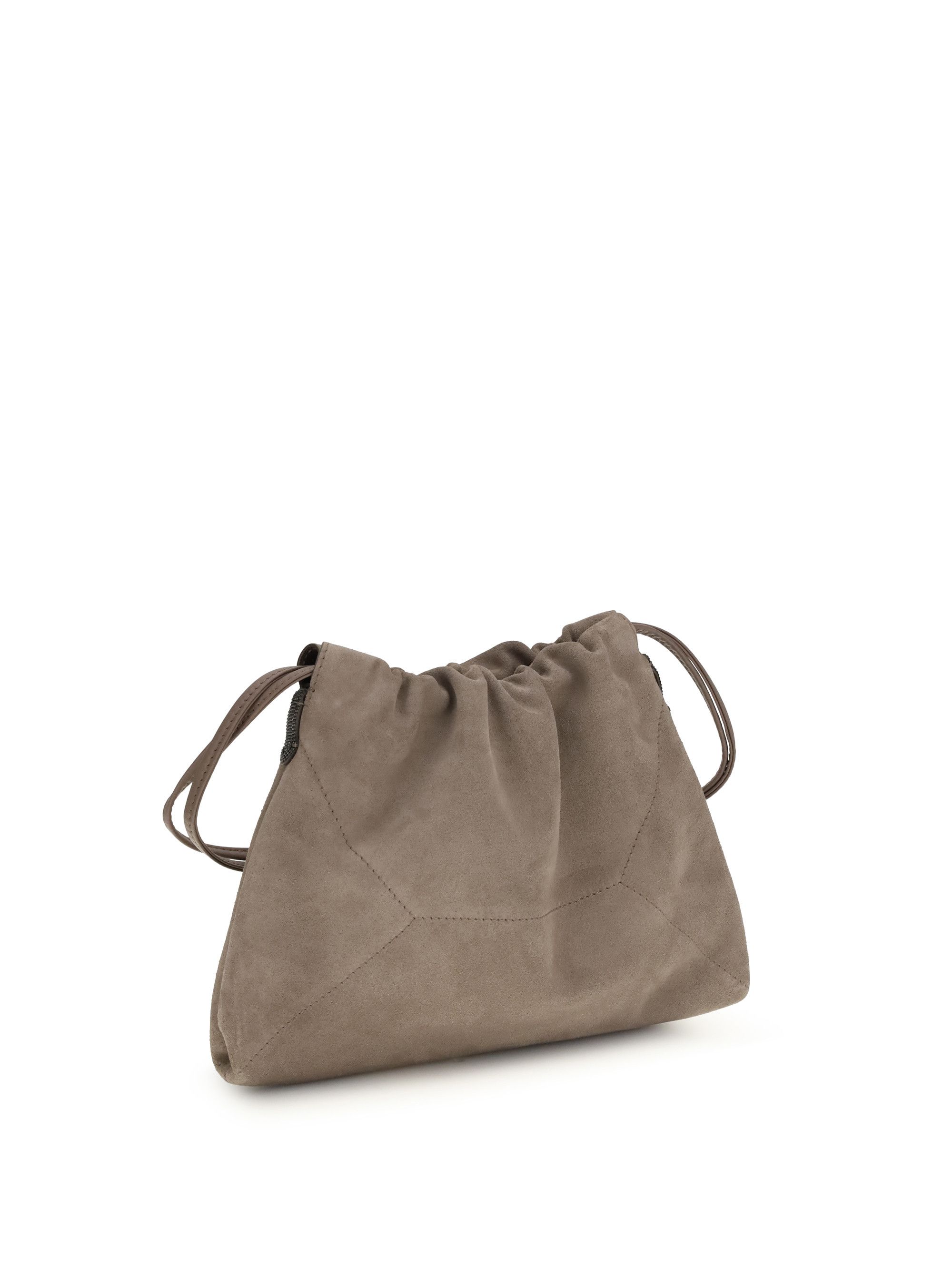 Brunello Cucinelli Suede Pouch Bag Size ONE SIZE - 3 Thumbnail