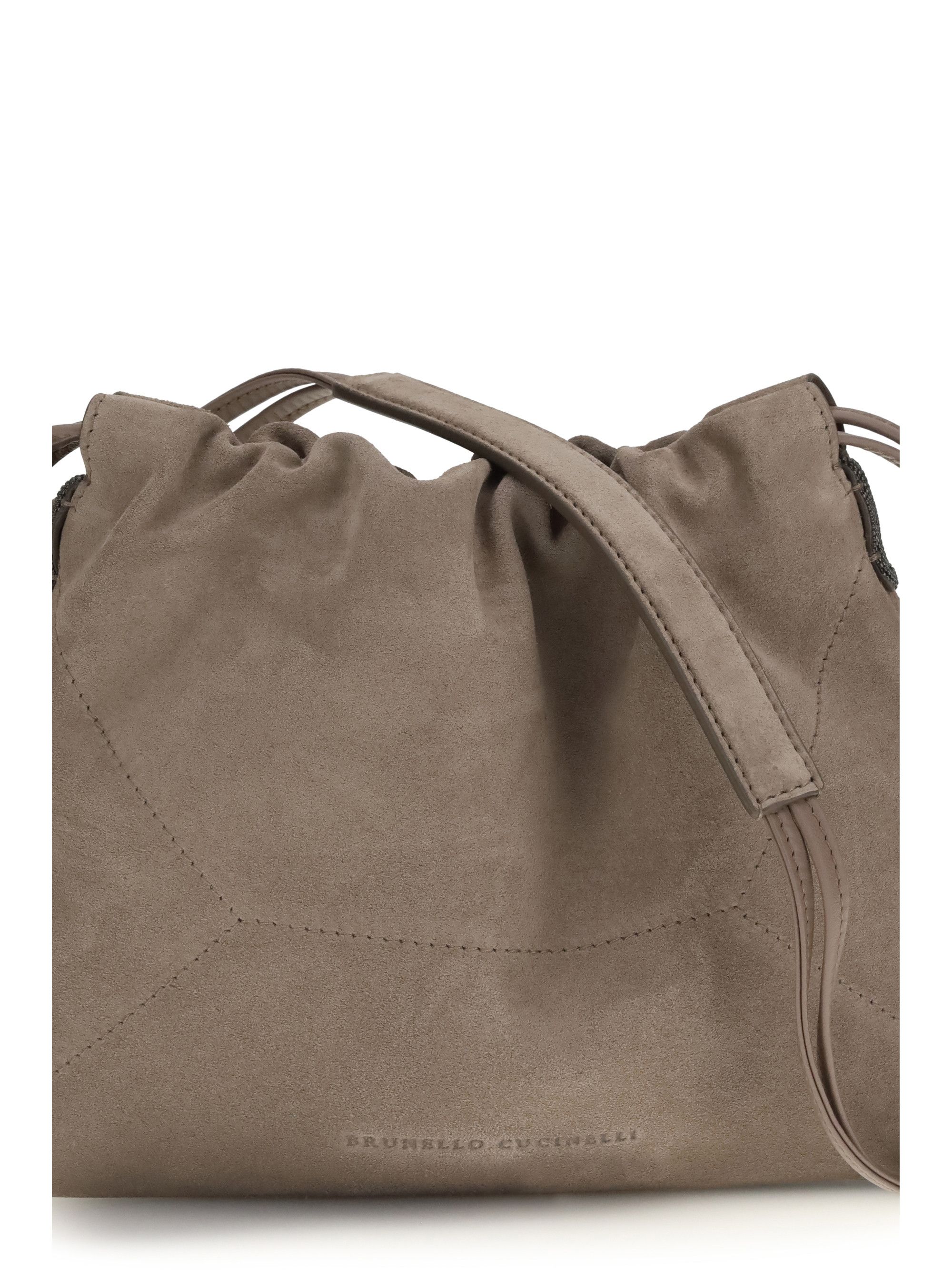 Brunello Cucinelli Suede Pouch Bag Size ONE SIZE - 4 Thumbnail